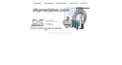 Desktop Screenshot of dkprecision.com